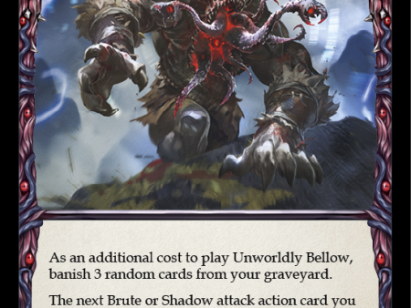 Unworldly Bellow (Red) [U-MON150-RF] Unlimited Rainbow Foil Sale