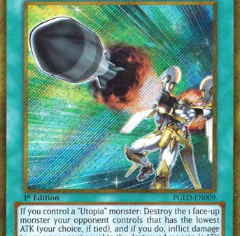 Utopia Buster [PGLD-EN009] Gold Secret Rare For Cheap