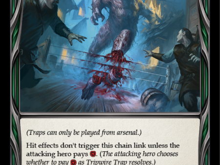 Tripwire Trap [U-CRU126-RF] Unlimited Rainbow Foil Online Sale