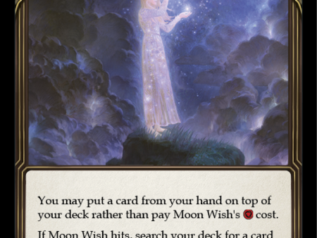 Moon Wish (Blue) [ARC187-C] 1st Edition Rainbow Foil Cheap