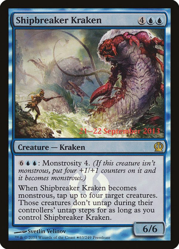 Shipbreaker Kraken [Theros Prerelease Promos] Cheap