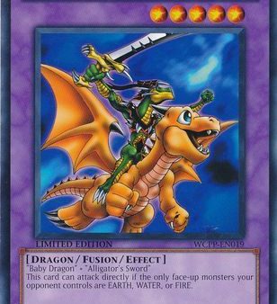 Alligator s Sword Dragon [WCPP-EN019] Rare For Cheap