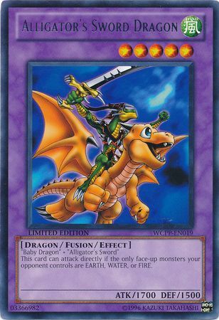 Alligator s Sword Dragon [WCPP-EN019] Rare For Cheap