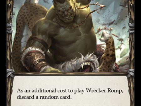 Wrecker Romp (Blue) [RNR023-C] (Rhinar Hero Deck)  1st Edition Normal Discount