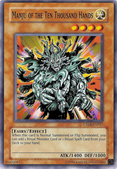 Manju of the Ten Thousand Hands [CP04-EN017] Common For Sale