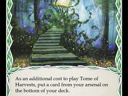 Tome of Harvests [ELE118] (Tales of Aria)  1st Edition Rainbow Foil Discount