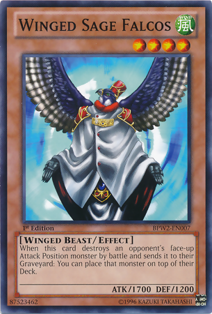 Winged Sage Falcos [BPW2-EN007] Common For Discount