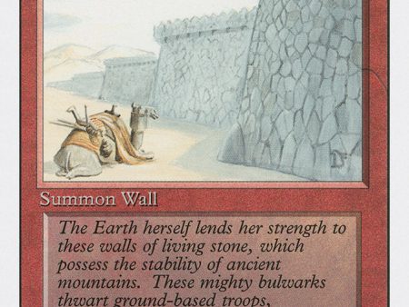 Wall of Stone [Revised Edition] For Discount