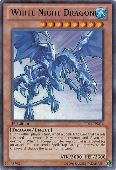 White Night Dragon [BP01-EN016] Rare Supply