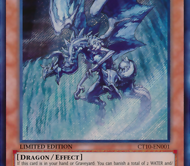 Tidal, Dragon Ruler of Waterfalls [CT10-EN001] Secret Rare Hot on Sale