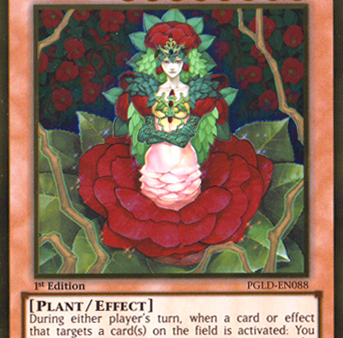 Tytannial, Princess of Camellias [PGLD-EN088] Gold Rare Discount