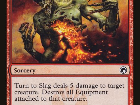 Turn to Slag [Scars of Mirrodin] For Discount