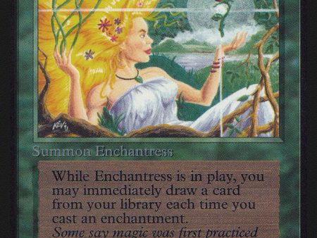 Verduran Enchantress [Alpha Edition] For Cheap